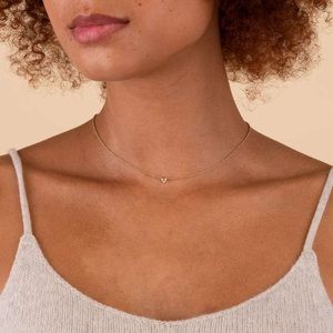 Mejuri Trillion Cut Necklace